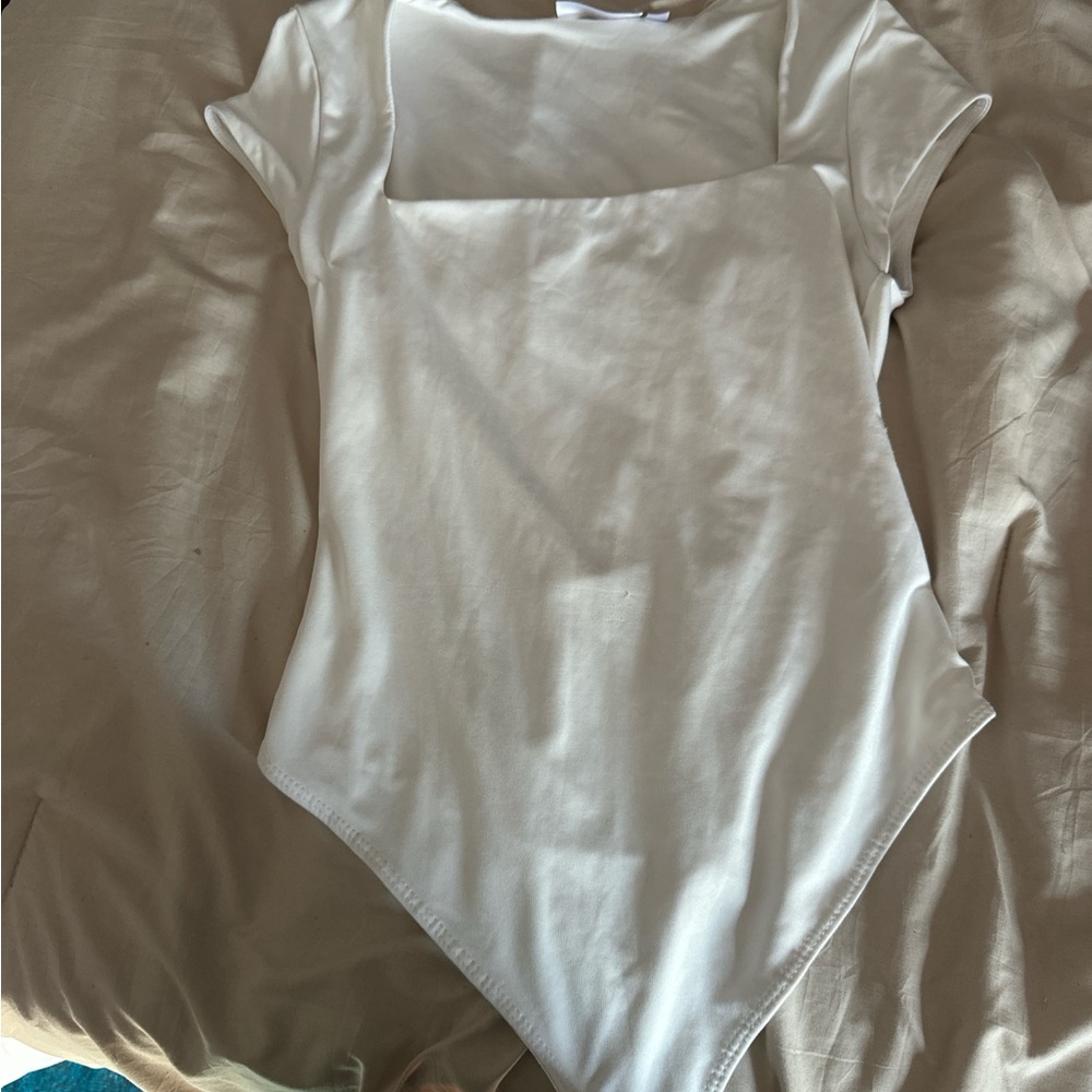 Cloth & Stone Cream Bodysuit